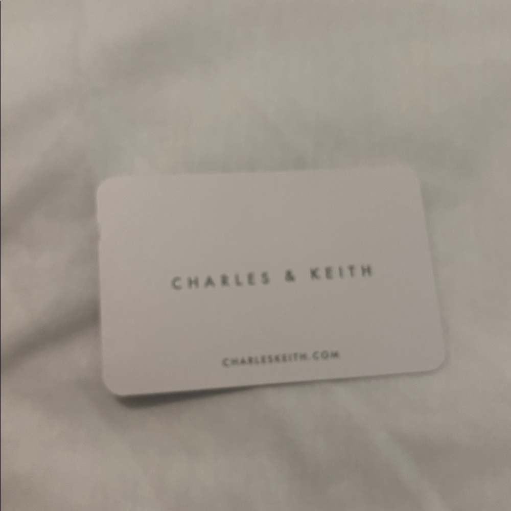 Charles & Keith Tan Brown Leather elongated Crossbody Bag magnetic closure - Picture 6 of 16